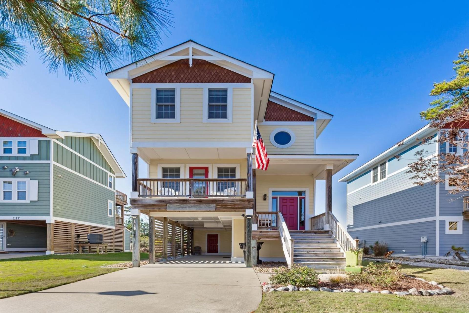 5508 Southern Comfort Dog Friendly Shared Pool Kill Devil Hills Bagian luar foto