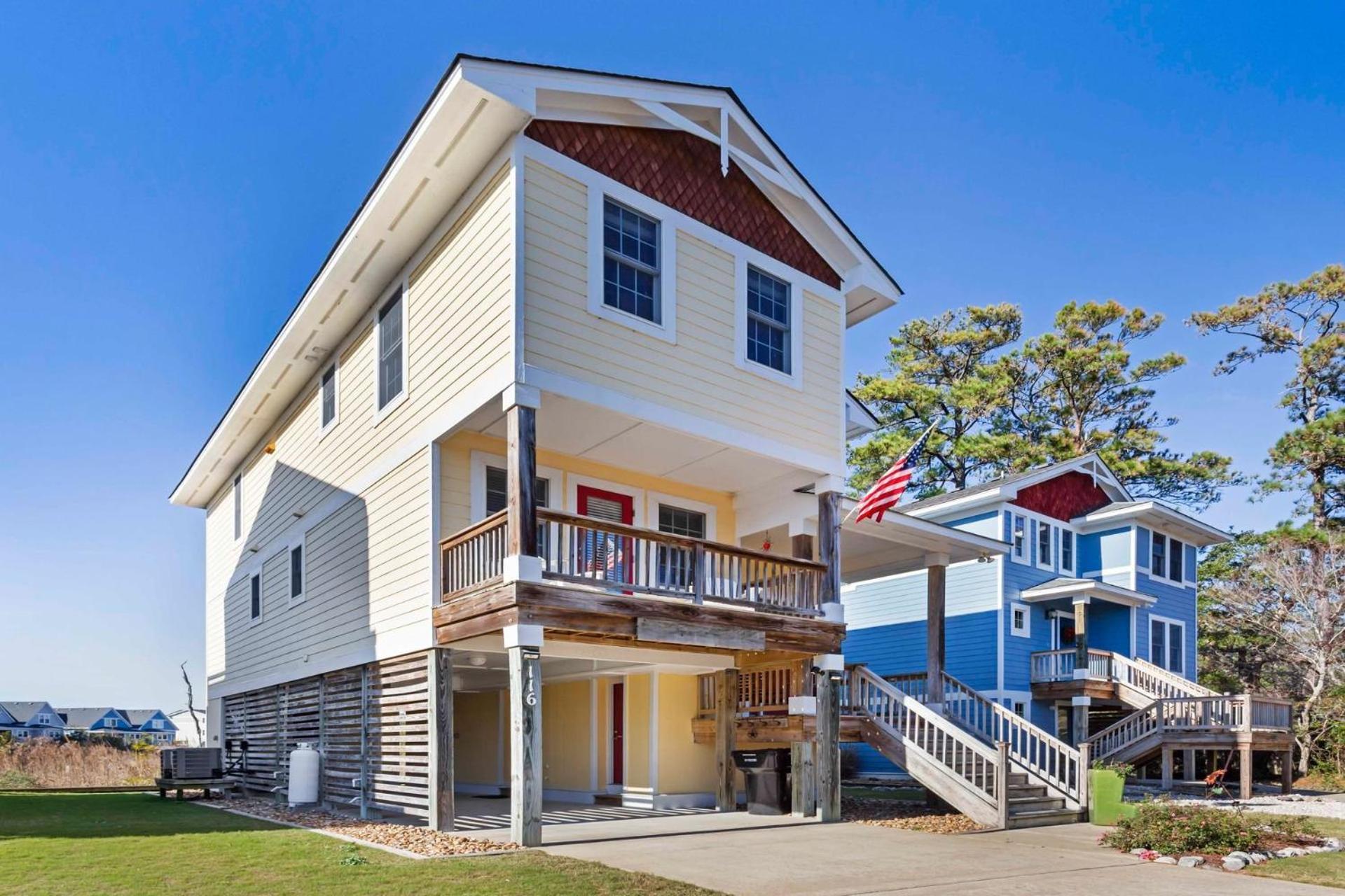 5508 Southern Comfort Dog Friendly Shared Pool Kill Devil Hills Bagian luar foto