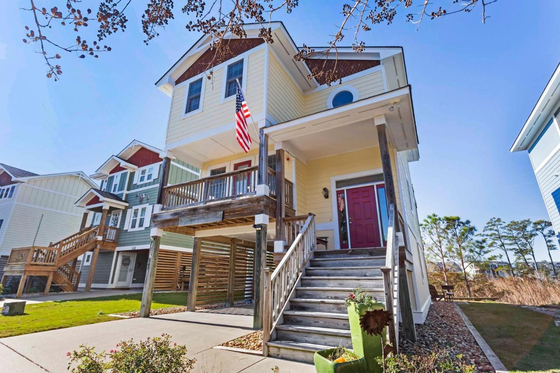 5508 Southern Comfort Dog Friendly Shared Pool Kill Devil Hills Bagian luar foto